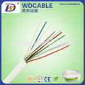 PVC Jacket 4 Twisted Pairs UTP Cat6 Patch Cable